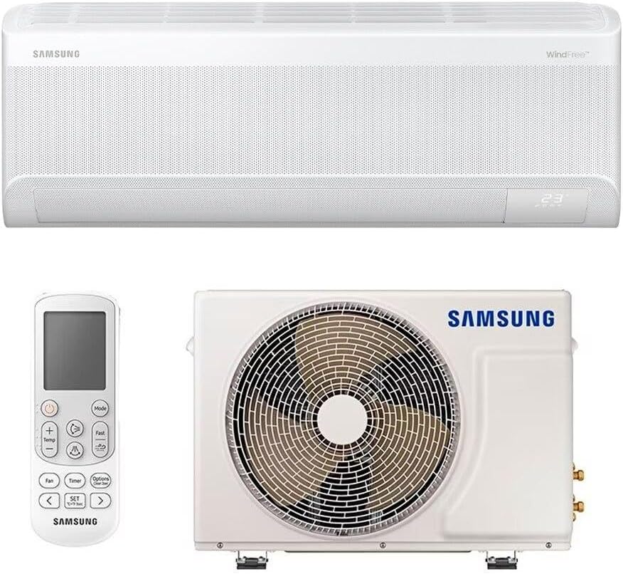 Ar Condicionado Split Hi Wall Samsung WindFree AI Inverter 12.000 Btus Frio 220v R-3201
